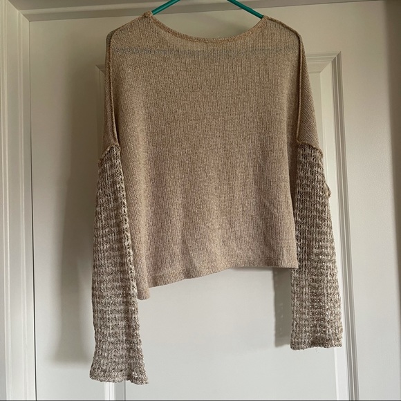Cropped Knit Sweater - Picture 3 of 5